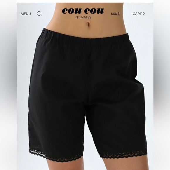 Cou Cou Intimates THE BERMUDA SHORT Sz s - Picture 2 of 10